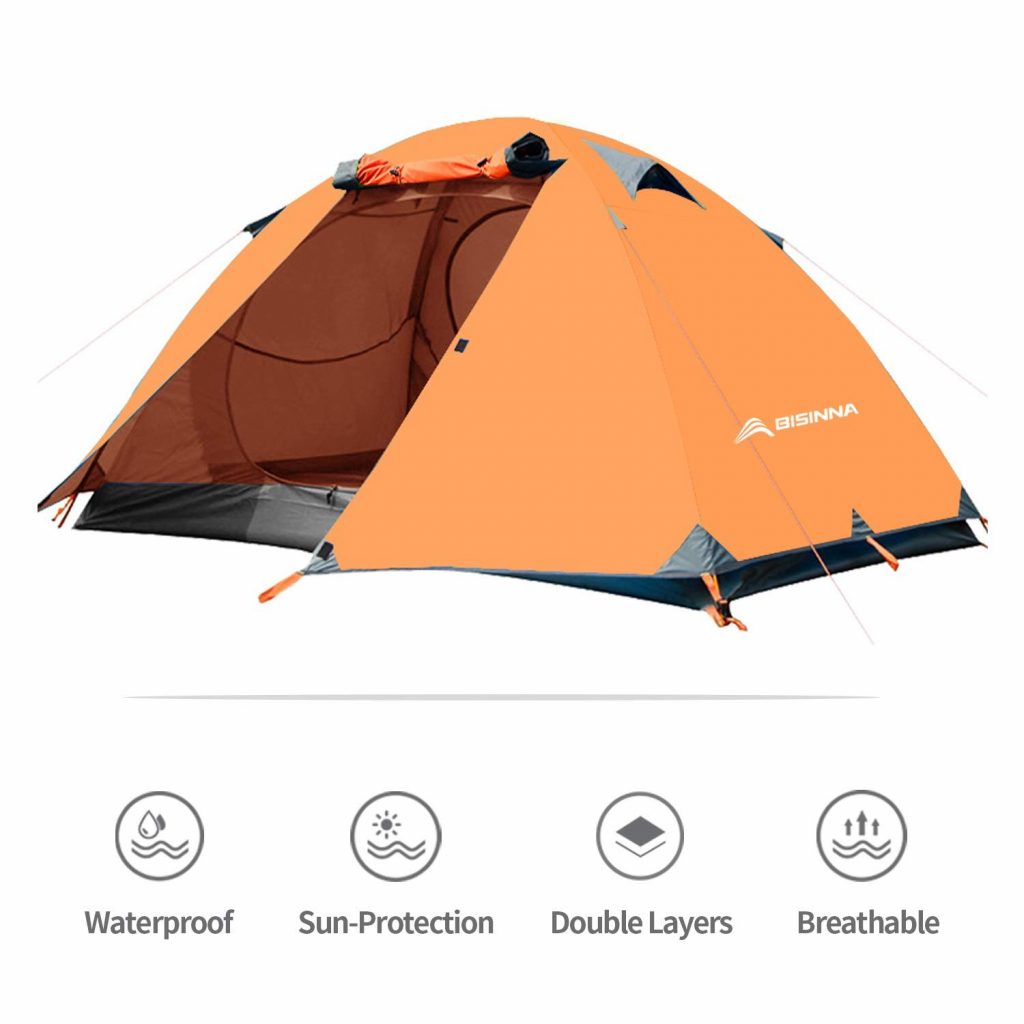 BISINNA 2 Person Camping Tent