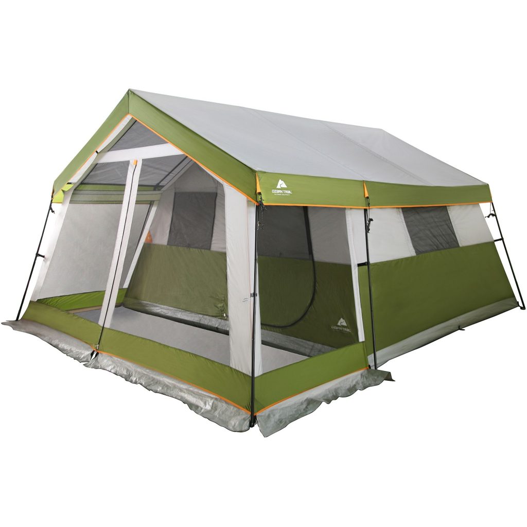 Ozark Trail 12-Person Cabin Tent with Screen Porch