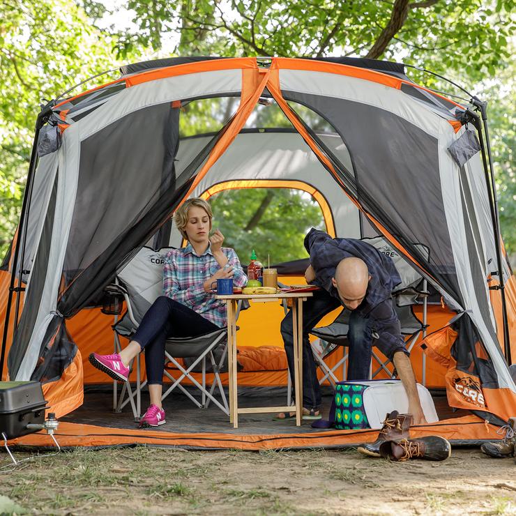 Core 11-Person Cabin Tent with Screen Room