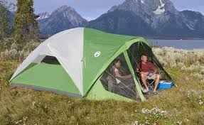 Coleman Dome Tent with Screen Room