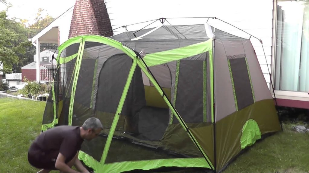 Ozark Trail 9-Person Instant Cabin Tent with Screen Room