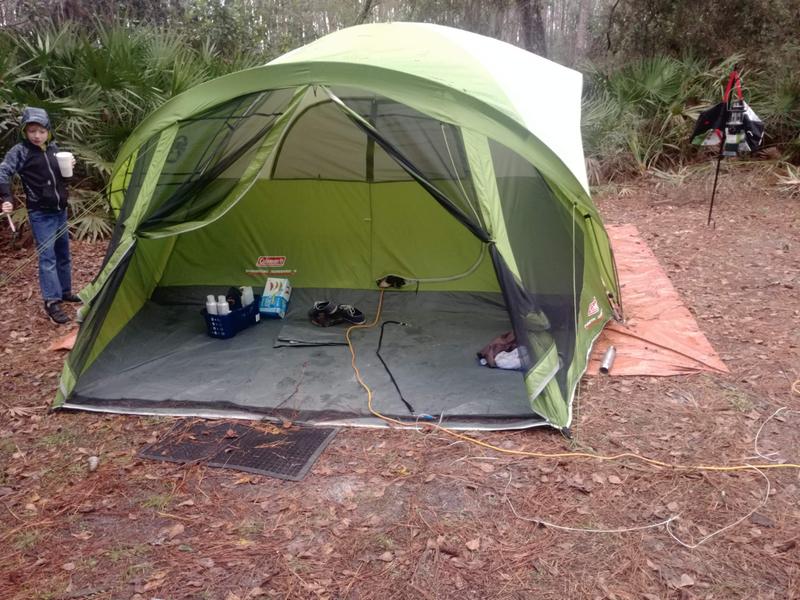 Tent with Screened Porch