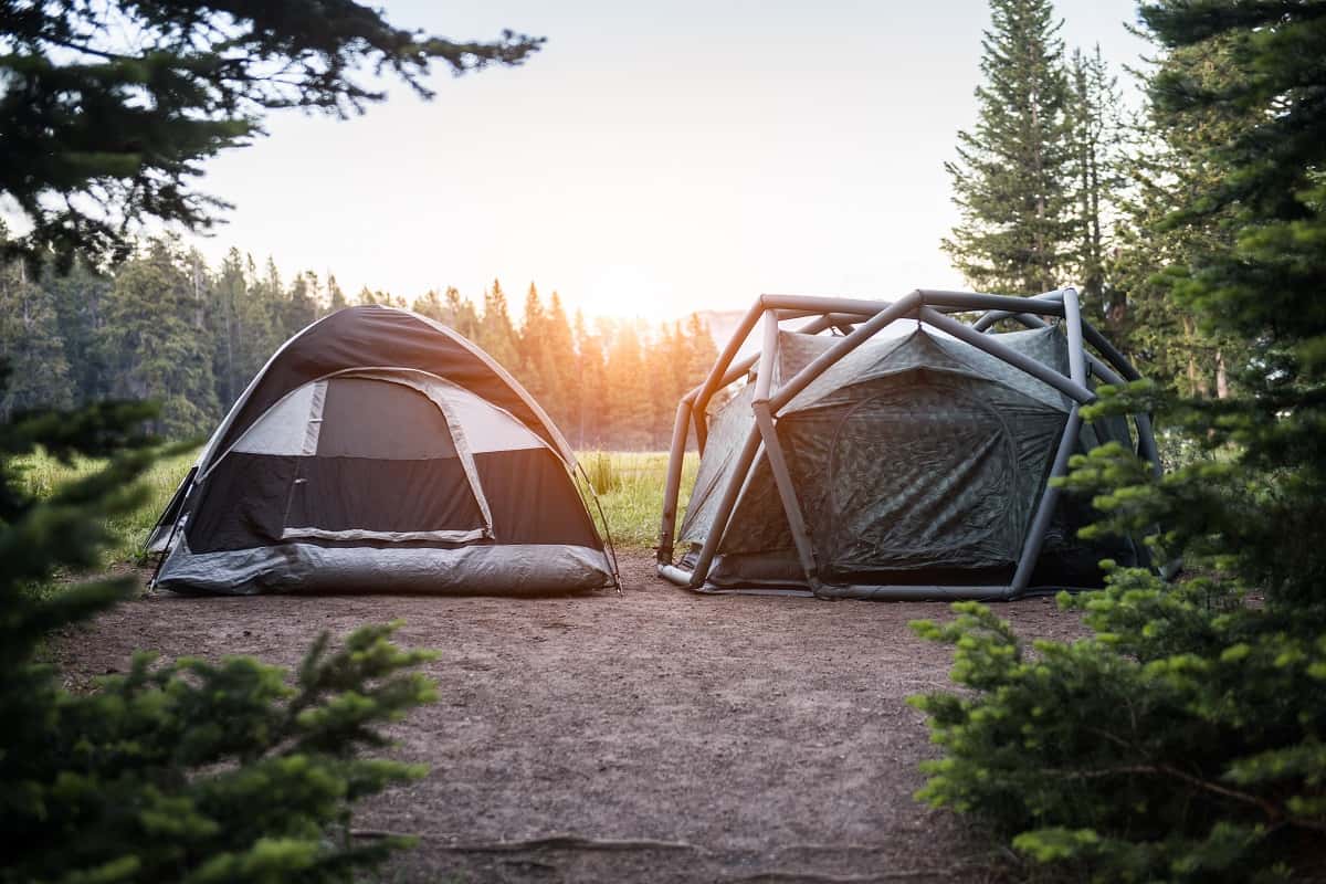 How to Connect Two Tents