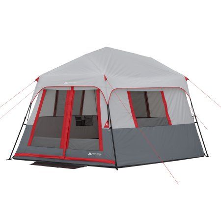 Ozark Trail Instant Cabin Tent with Built-in Cabin Lights