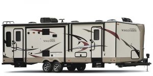 Windjammer 3008w Travel Camper live in a camper