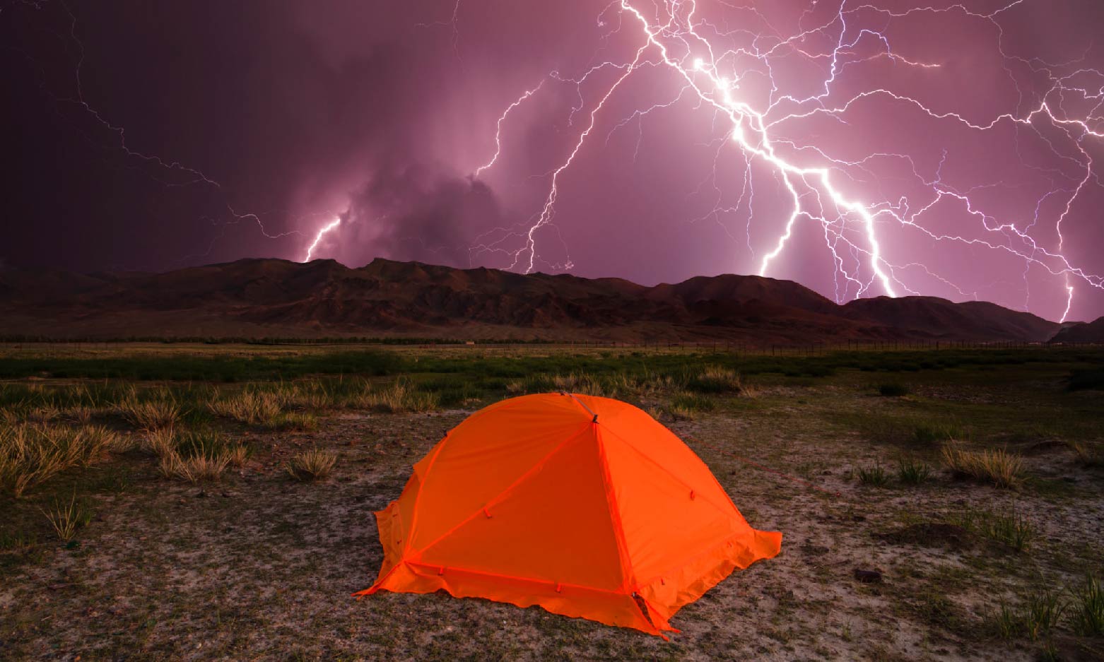 Camping in a Storm