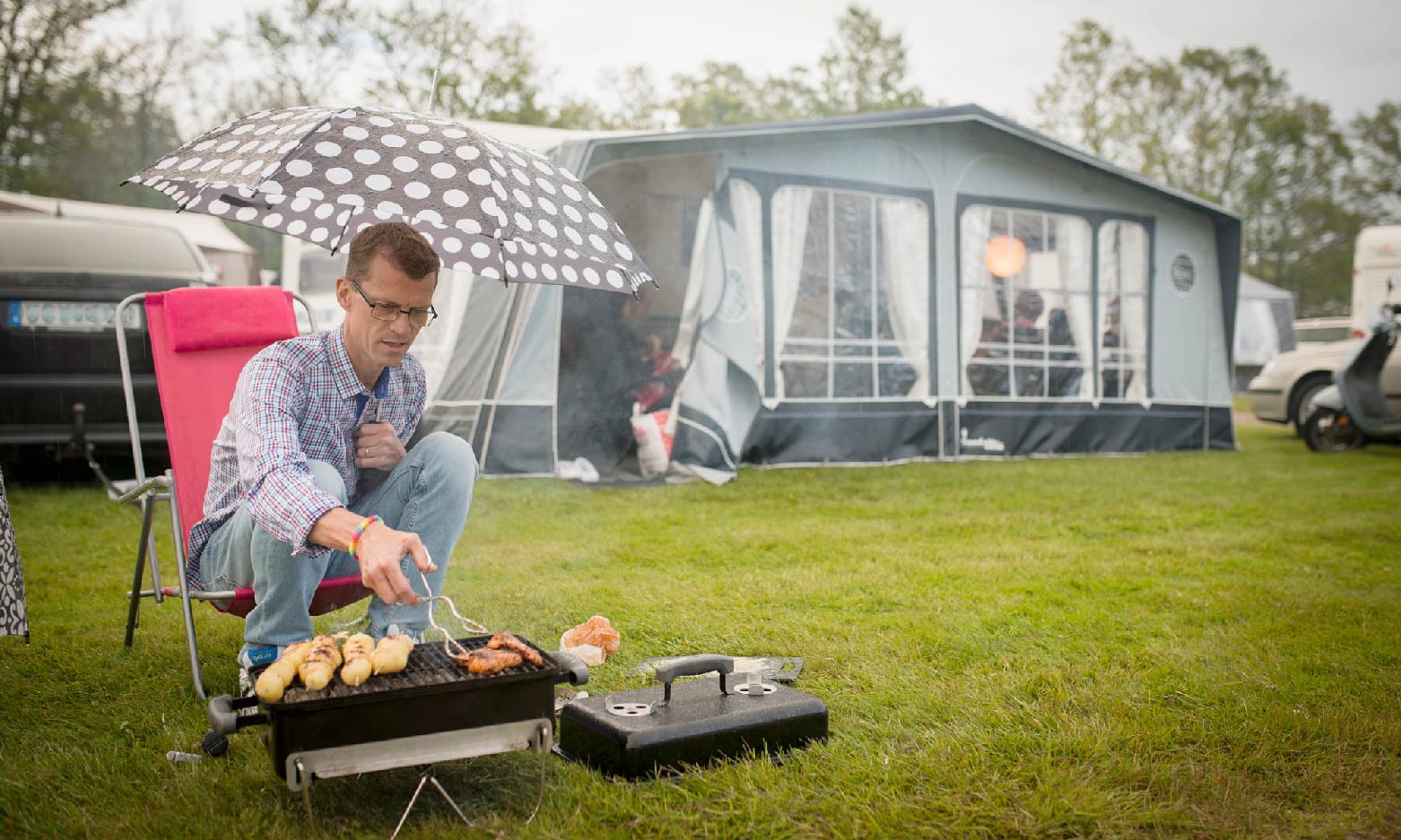 How to Camp in the Rain