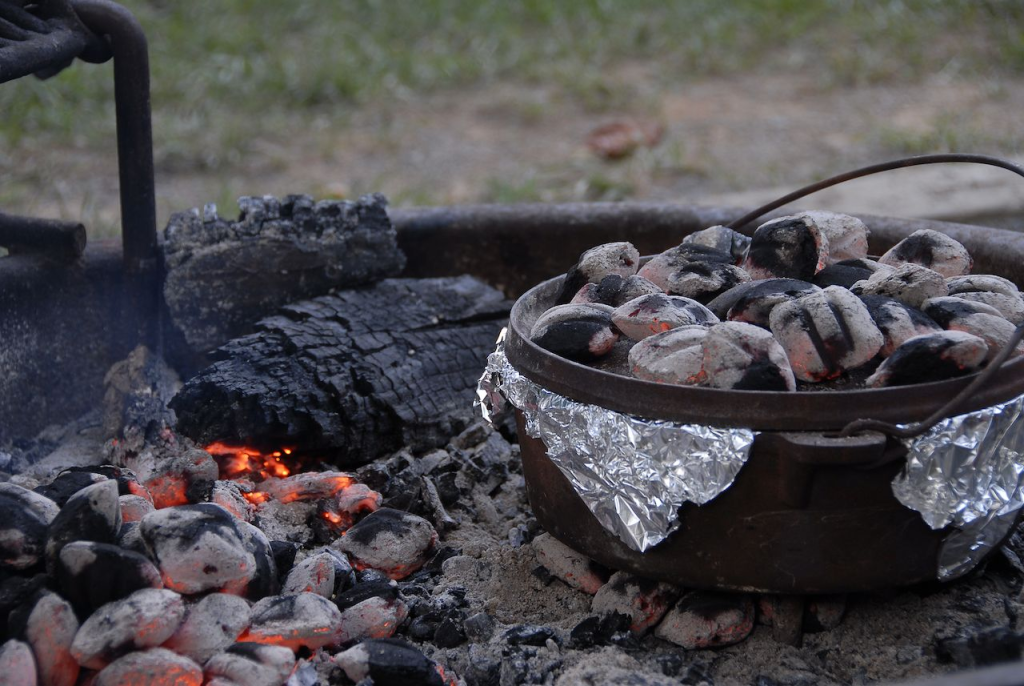 how to cook biscuits while camping