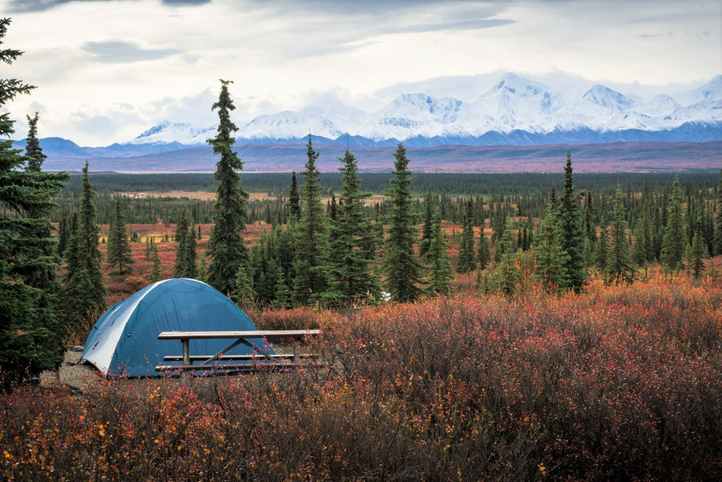 How to camp in Alaska