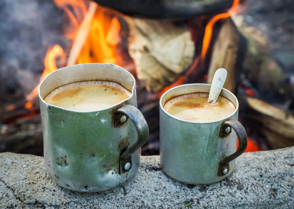 How to Make Percolator Coffee While Camping